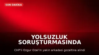 Uşak Belediyesinde Yolsuzluk Soruşturması Kapsamında Bir Danışman Gözaltına Alındı