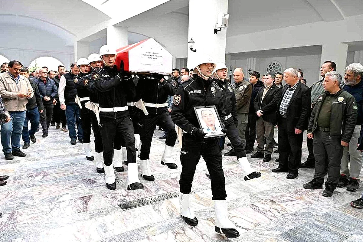 Vefat Eden Polis Memuru S.Ö. Son Yolculuğuna Uğurlandı